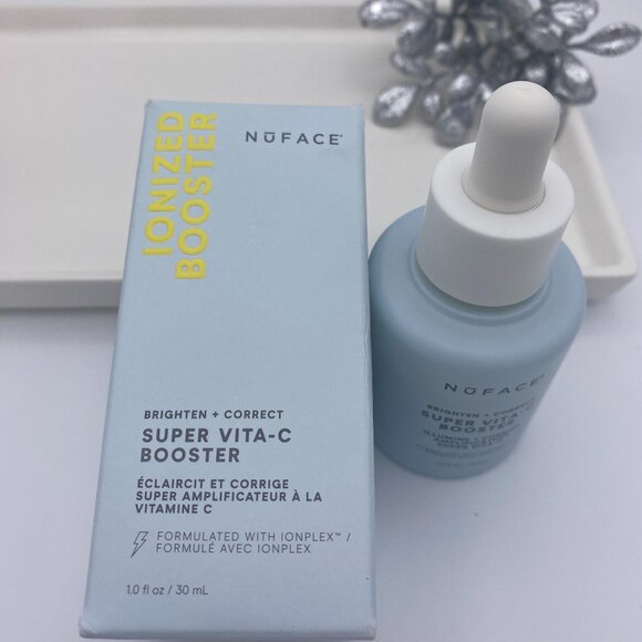 NuFACE Skincare-Brighten + Correct Super Vita-C Booster Care-Full 30ml-BOXED-NEW - Picture 8 of 14